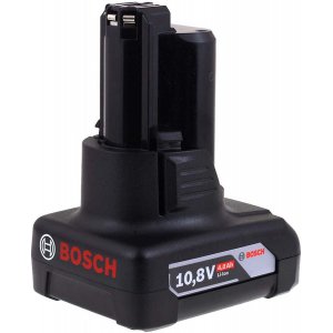 Bateria para Ferramenta Bosch GSR, GDR, GWI, modelo 2607336779 Original (Compatvel com 10,8V e 12Vl)