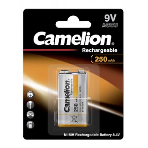 Camelion 9V-Bloco HR6F22 250mAh blister 1 unid.