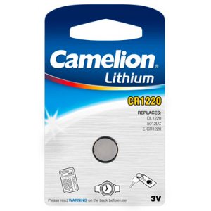 Pilha de boto de ltio Camelion CR1220 blister 1 unid.