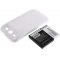 Bateria para Samsung Galaxy S3 / GT-I9308 / modelo EB-L1G6LLK cor branca 3300mAh