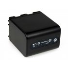 Bateria para Video Sony NP-QM91 com LEDs 4200mAh antracite